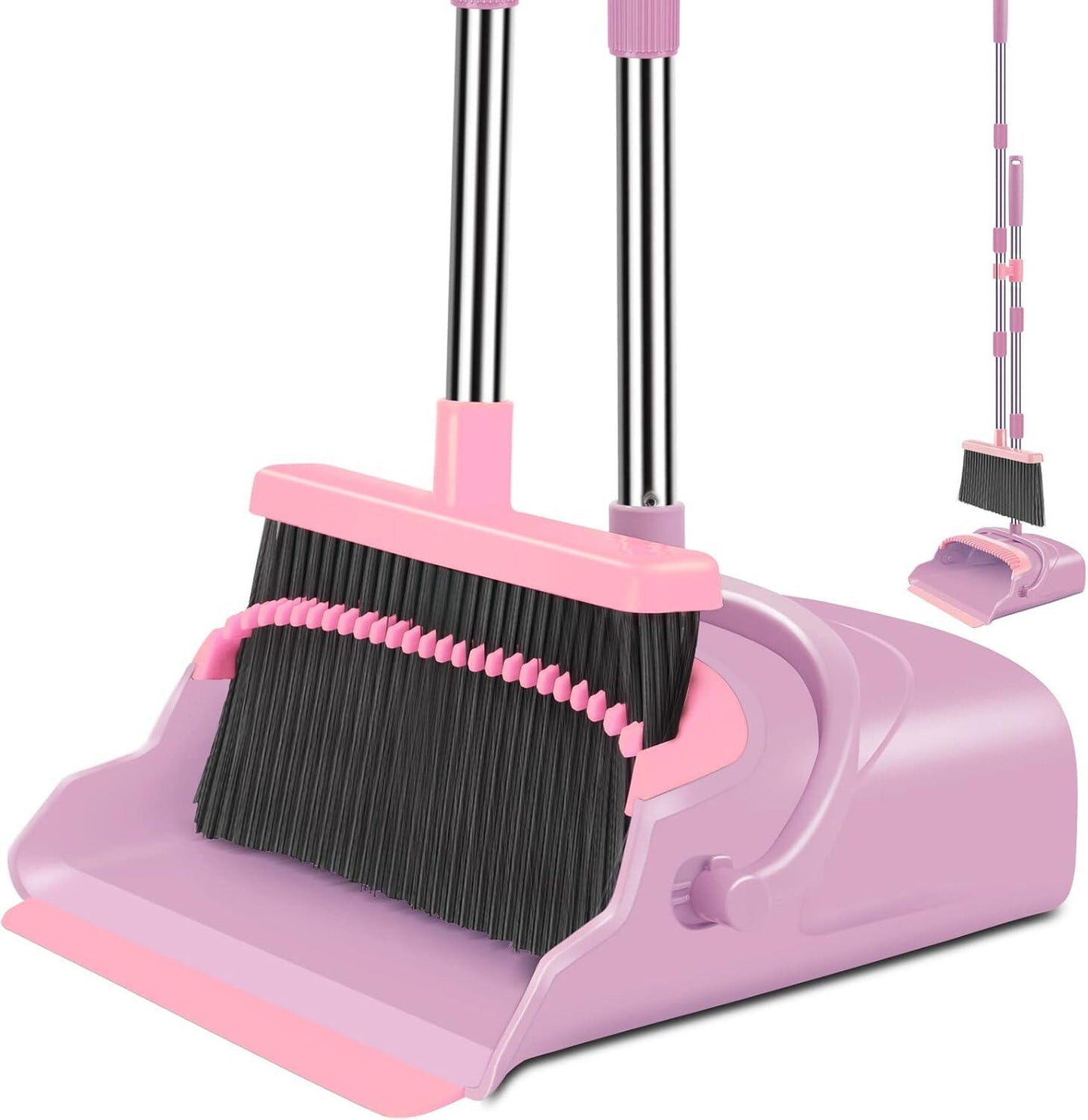 Upgrade Broom and Dustpan Set
