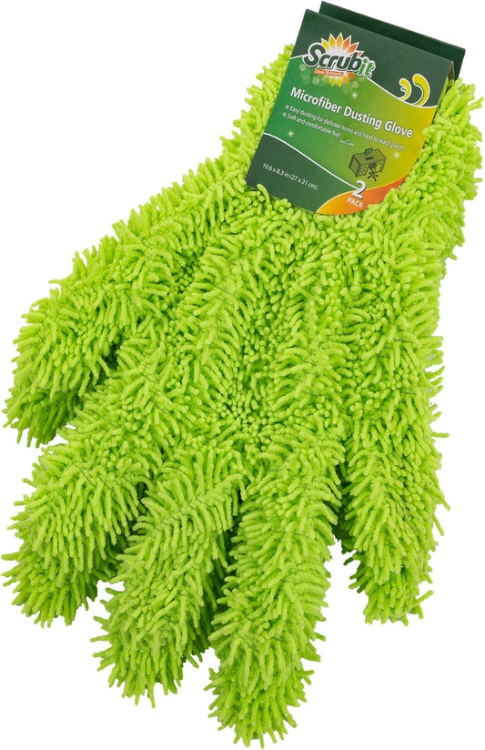 Microfiber Dusting Glove for Kitchen and Home