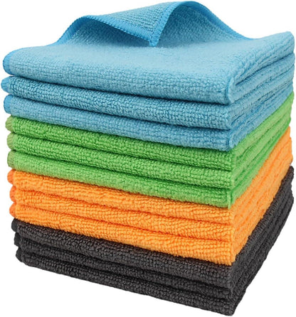 Clean 50PK Profesional Resuable Lint Free Microfiber Edgeless Cleaning Cloth