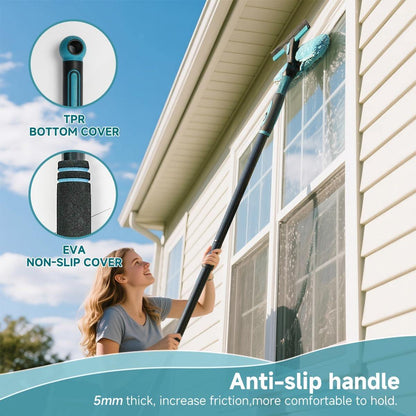 Professional 2-in-1 Window Squeegee Cleaner Tool