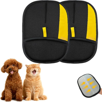 Electrostatic Gloves for Pet Hair Removal
