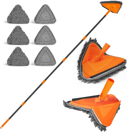 Wall Cleaner Mop with Long Handle 82 Inches