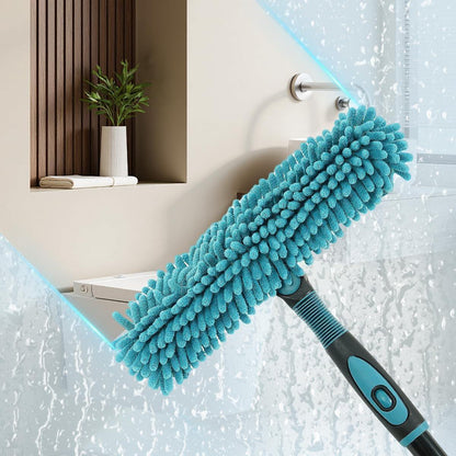 Professional 2-in-1 Window Squeegee Cleaner Tool