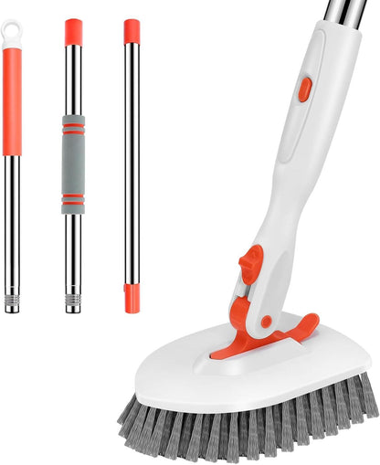 Tile Tub Scrubber Brush 3-in-1 Shower Scrubber