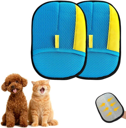 Electrostatic Gloves for Pet Hair Removal