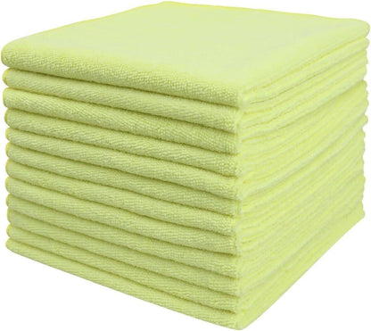 Clean 50PK Profesional Resuable Lint Free Microfiber Edgeless Cleaning Cloth